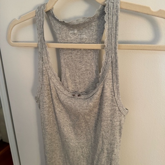 AERIE easy does it grey tank NWT - Picture 5 of 6